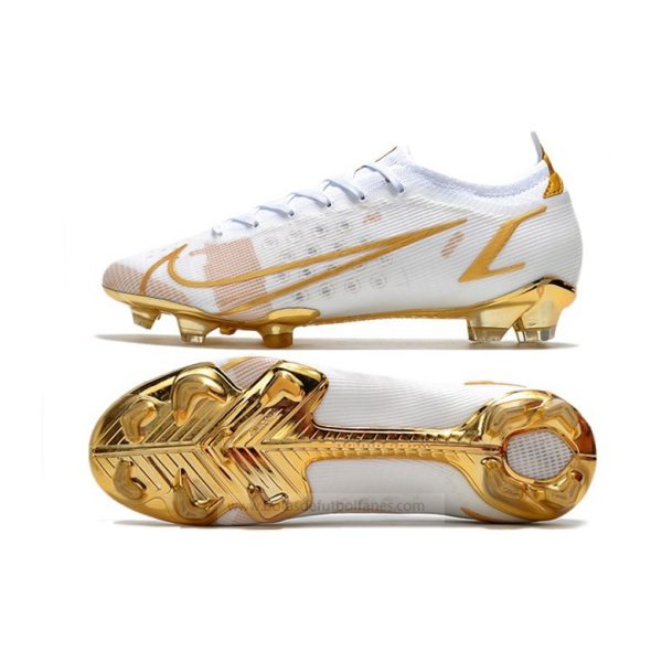 Nike Mercurial Vapor Elite FG Blanco Oro